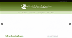 Desktop Screenshot of creeksidetherapists.com